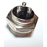 Con-Power-Bulk Head-3Pin-M-PM-S