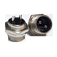 Con-Power-Bulk Head-2Pin-M-PM-S
