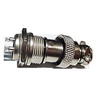 Con-Power-Bulk Head-3Pin-M-Plug-S