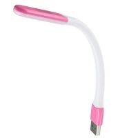 چراغ LED با پایه USB صورتی