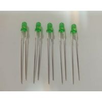 LED-3mm-Green-Clear-DIP2